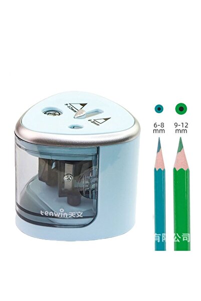 Hobidehobi Otomatik Kalemtraş Mavi Electric Pencil Sharpener