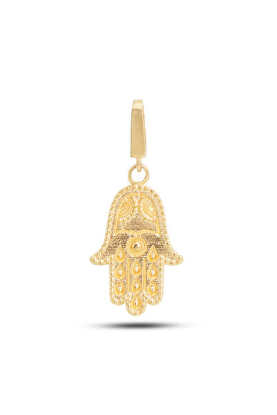Debora Jewelry Fatma Ana Eli 14 Ayar Altın Kolye Ucu