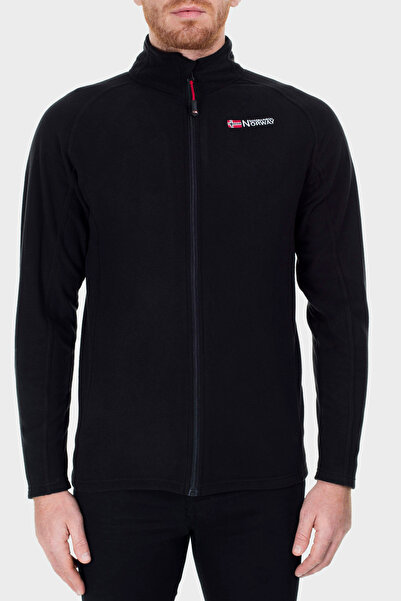 Norway Geographical Чоловічий чорний флісовий светр TUG