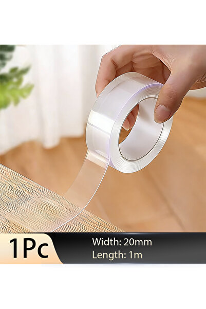 Choice32 شريط مونستر فائق القوة ومقاوم للماء مزدوج الجوانب، مقاس 20 مم، 1 مم،...