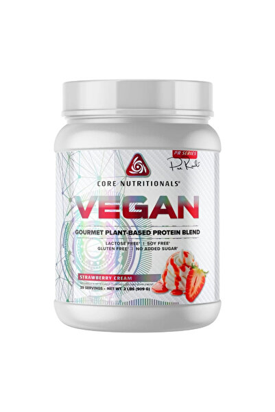 Core Nutritionals Vegan Protein, Plant-Based Recovery & Daily Nutrition, Stra...