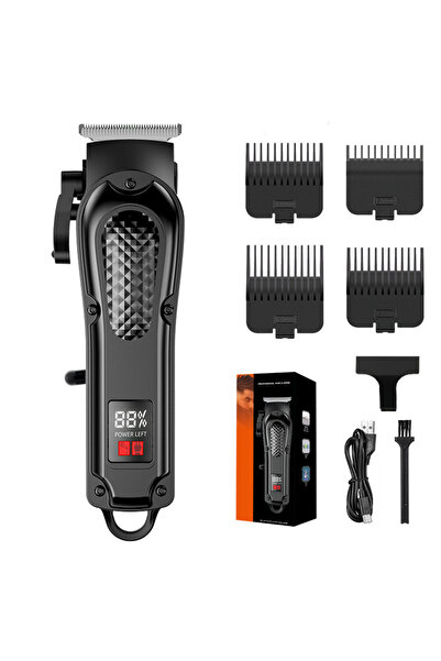 Generic 4pcs Men's USB Rechargeable Grooming Kit - Hair Clipper, Electric Sha...