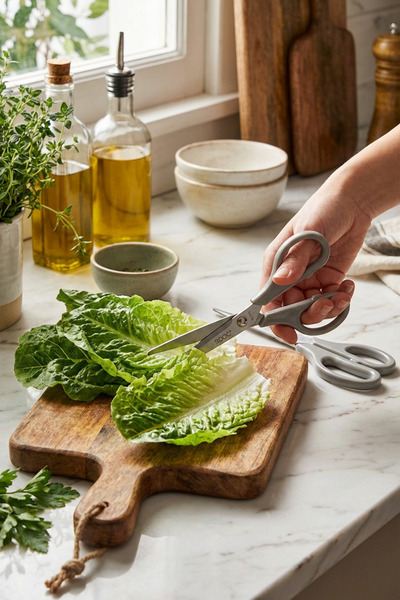 Rooc 2'li Çok Amaçlı Makas Seti – Küçük Boy Gri, 14.5 Cm