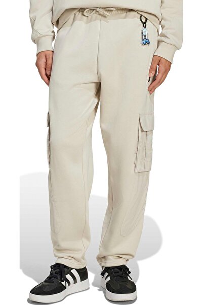 adidas M Fn Sweatpants Ανδρικό παντελόνι casual JV8021 καφέ