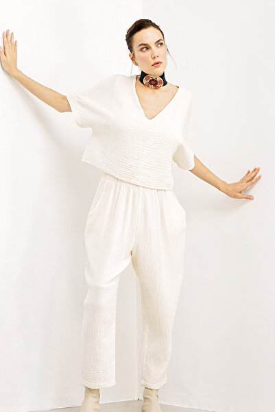 İKİKIZ Crinkle Slouchy Pants