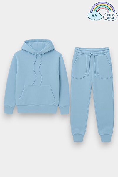 My Kids Wear Set raster cu glugă cu trei fire