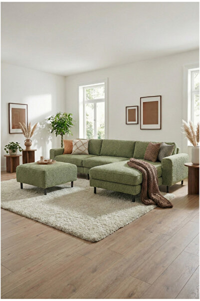 Rolivs Mokka Mini Köşe / Doğal Doku/ Amazon