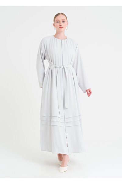 Armağan Palton cu centură cu închidere cu fermoar