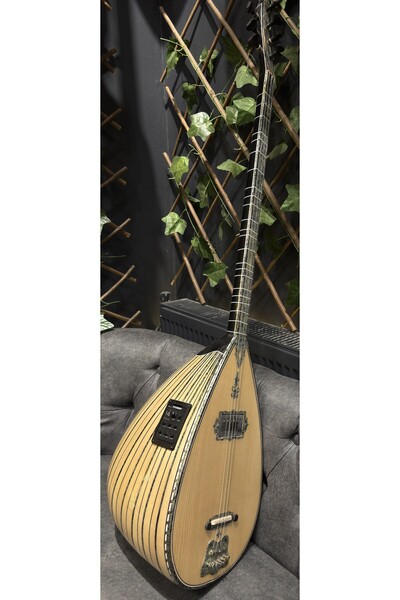 Sazhane Ankara Elektro Bağlama Çift Kapak Ekolayzırlı (Soft Case Dahil)