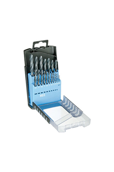 Bohrcraft Σετ τρυπανιών DIN 338, HSS, πλαστικοποιημένο, 1,0 - 10,0 mm x 0,5 m...