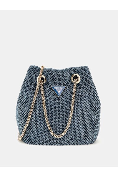Guess Zalina rhinestone mini bucket bag
