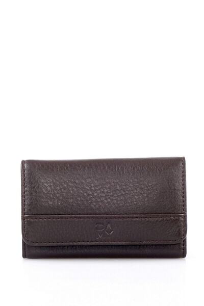 DAMY Genuine Handmade Leather Key Holder Zippered Leather Keychain Auto Vehic...