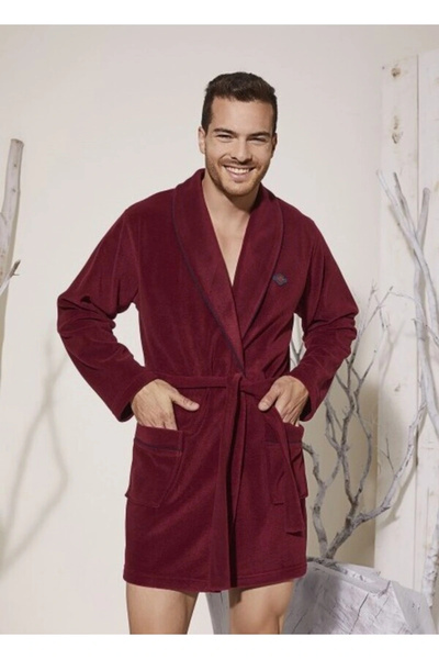 KLY ثوب صباحي من الصوف للرجال من Single Rob