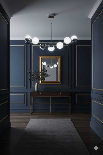 Bohem Aydınlatma BOHEM AYDINLATMA KROM 7Lİ KIVRIK  3 RENK ( Sarı Beyaz Ve Gün...