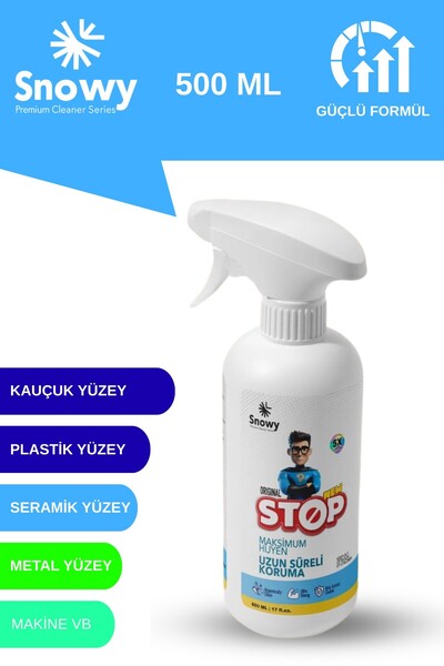 Snowy &Stop(Güçlendirilmiş Formüllü 5 Faktör Etkili Genel Leke Çıkarıcı 500ml