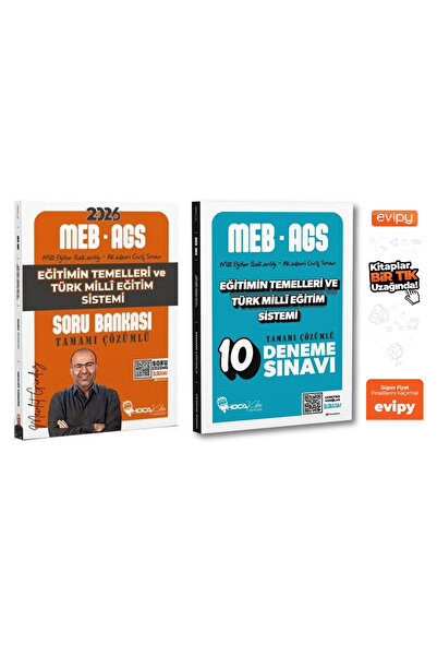 Hoca Kafası Yayınları 2026 MEB-AGS Eğitimin Temelleri ve Türk Milli Eğitim Si...