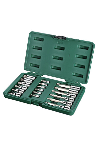 SATA set chei tubulare, TX, 1/4", 1/2", 18 piese