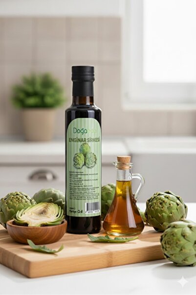 DOĞAEDA %100 Enginar Sirkesi 500 ml | Karaciğer Detoksu | Yağ Yakma Destekleyici | Ürik Asit Dengesi