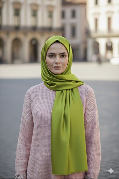 YAKUT Cashmere Double Color Gilded Soft Shawl 08