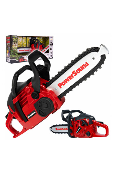 Cubeca CBC-Power Sound Children's Toy Chainsaw, 3+ Years, Red
