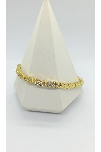 ndjewelry سوار ذهبي من سلسلة راديانس