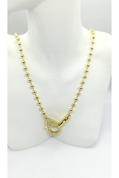 ndjewelry الكرة الذهبية – قلادة لوكس لوك