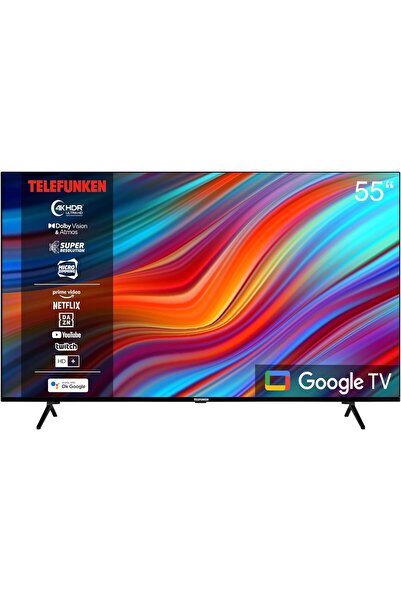 Telefunken XU55GA660S 55"-140CM ULTRAHD 4K GOOGLE TV