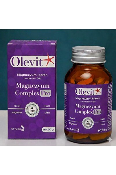 OLEVİT MAGNEZYUM COMPLEX PRO 60 Tablet