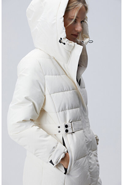 Network N-Tech Kırık Beyaz Puffer Kaban