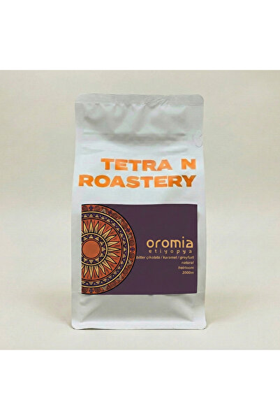 Tetra N Roastery Etiyopya Oromia - Çekirdek Kahve / Filtre Kahve / Espresso -...