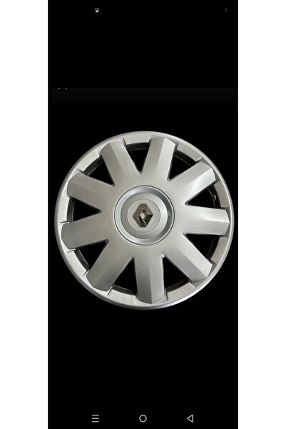 Universal Renault Clio Alize/Symbol/Kangoo Uyumlu 14'' İnç Esnek Jant Kapağı //4 ADET// Amblem Hediye