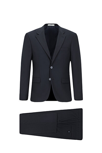 Kiğılı Regular Fit Yünlü Klasik Takım Elbise