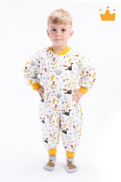 Begisa 2-8 Yaş Kalın Elyaf Dolgulu 2.5 Tog Premium Kalite Çocuk Uyku Tulumu 2...