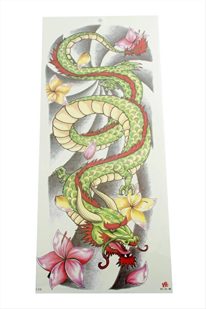 SiHako Dragon tattoo arm tattoo sticker