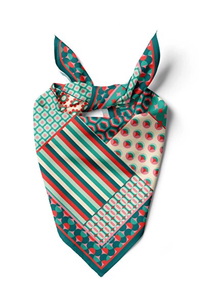 Modabutik H43 RETRO DESENLİ BANDANA DG12079