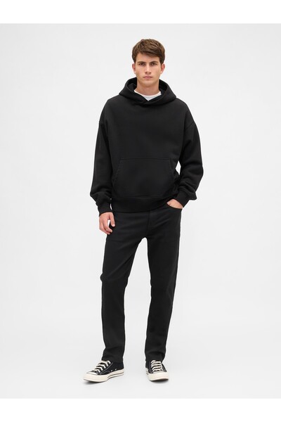 GAP Erkek Siyah GapFlex Slim Fit City Max Jean Pantolon