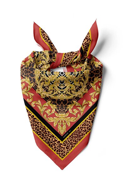 Modabutik D116 CHAIN LEOPARD TASARIM BANDANA DG12232