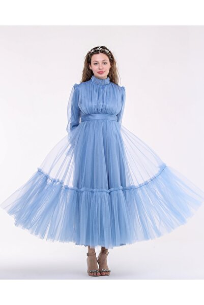 Asees Rochie Hijab Printesa din Tulle Karina