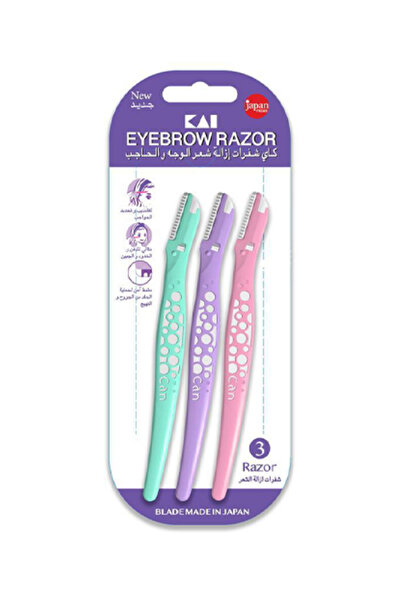 Kai Eyebrow Razor for Face and Eyebrows