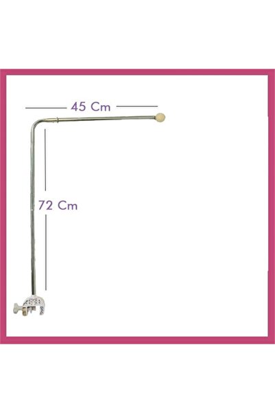 Tommybaby Topuzlu Lüx Cibinlik Demiri