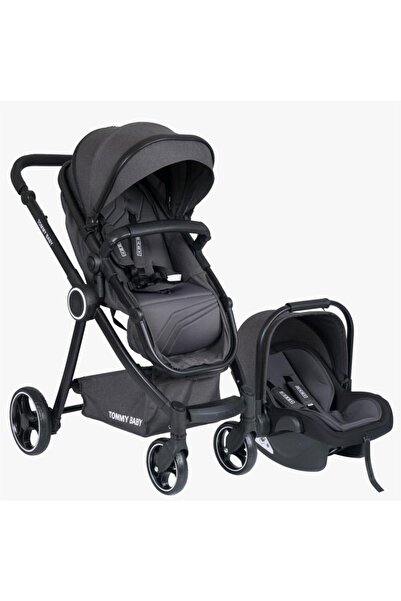 Tommybaby Toranto Black Vip Travel Sistem Bebek Arabası + Puset