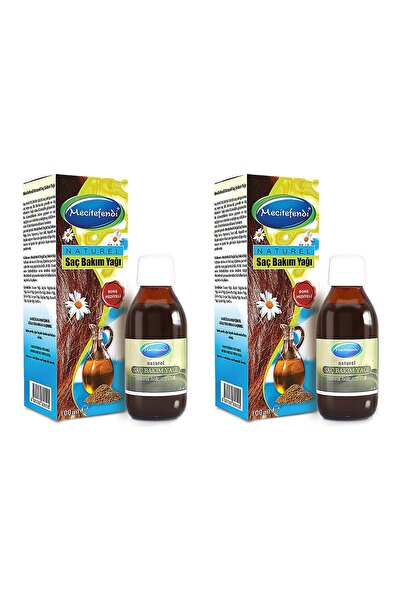 Mecitefendi Naturel Saç Bakım Yağı (Bone Hediyeli) 100 ml 2li