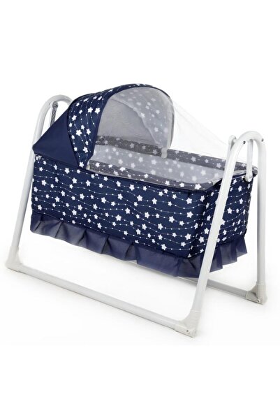 Tommybaby Yuvam Lüx Sepet Beşik Portatif Bebek Beşiği Sallanır Beşik