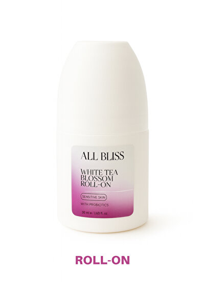 ALL BLİSS All Bliss Roll-On 50 ml – White Tea, Ter Kokusu Önleyici, Ferahlatı...