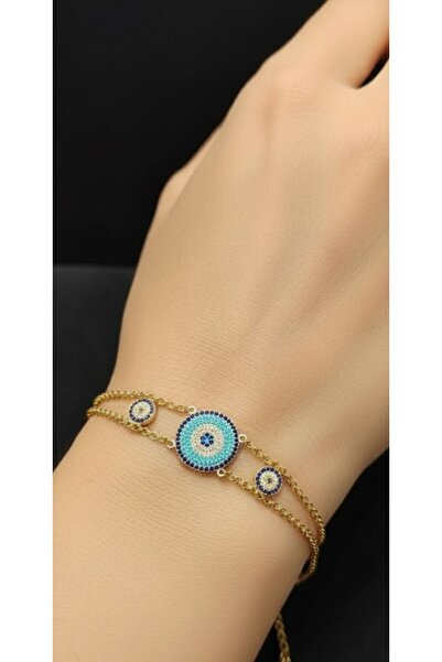 kuyumcu nurettin 8,50 gr (GRAM) Sembol Detaylı Bileklik 22 Ayar Altın