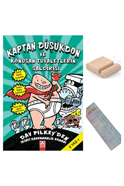 Altın Kitaplar KAPTAN DÜŞÜKDON VE KONUŞAN TUVALETLERİN SALDIRISI 9-12 Yaş Hik...