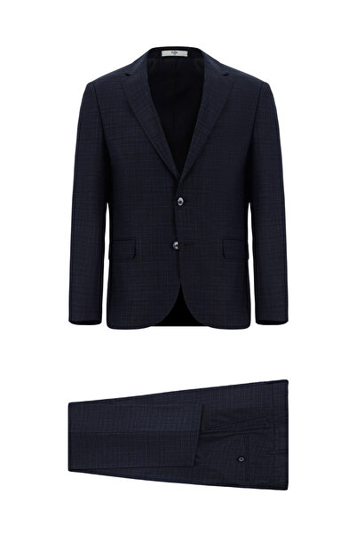 Kiğılı 7 Drop Slim Fit Slim Fit Classic Plaid Suit