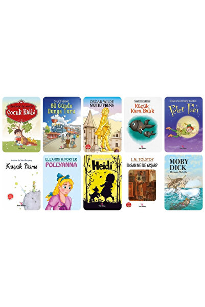 yeti kitap 9-12 Yaş Çocuk Klasikleri Hikayeler 10 Kitap - Meb Tavsiyeli - 100 Temel Eser Okuma Takip Ayracı