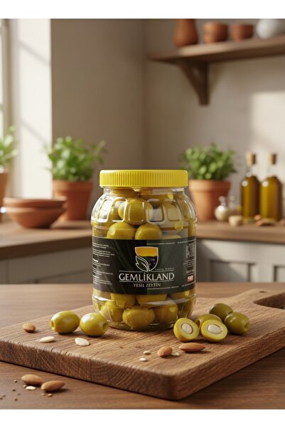 GEMLİKLAND Bademli Yeşil Zeytin