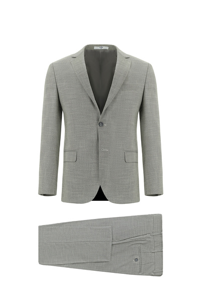 Kiğılı 7 Drop Super Slim Fit Extra Slim Fit Classic Patterned Suit